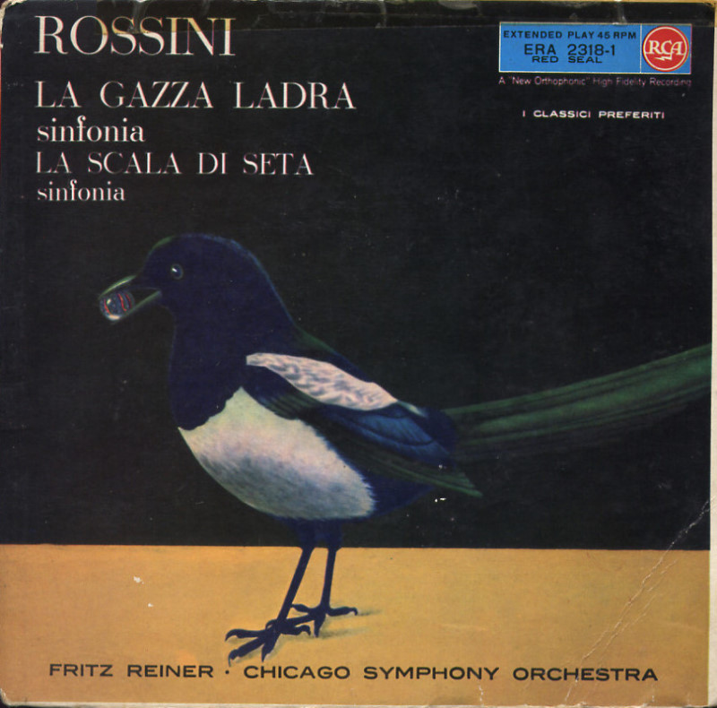Gioachino　Reiner)　La　Forme　in　sue　gazza　Rossini　la　ladra　tutte　le　–　Musica