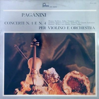 Niccolò Paganini - Concerti n. 1 e n. 4 per violino e orchestra