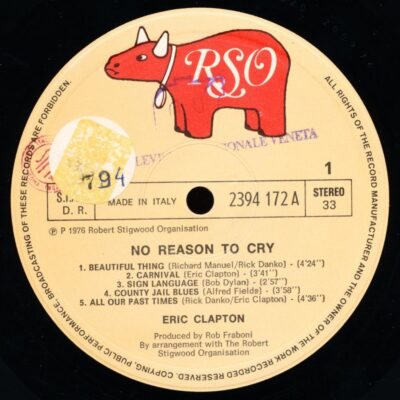 Eric Clapton - No resason to cry