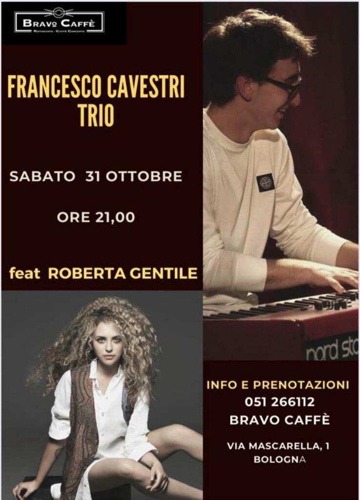 Francesco Cavestri Trio ft. Roberta Gentile - Live @ Bravo Caffè