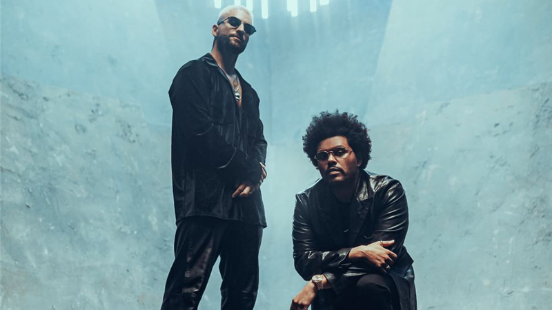 Maluma & The Weeknd: la versione remix di "Hawái" è certificata Oro