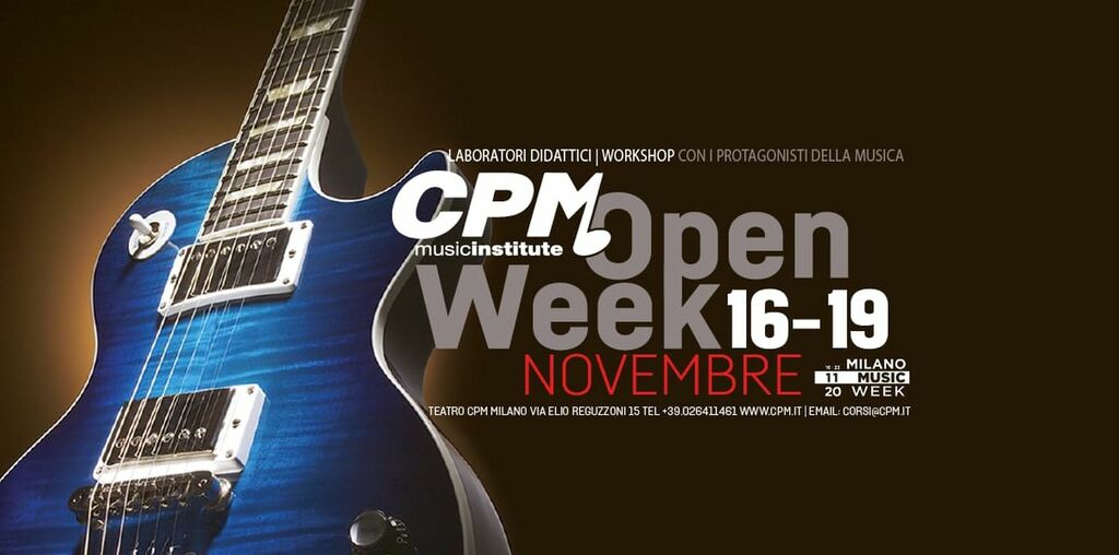 Open Week al CPM Music Institute di Franco Mussida