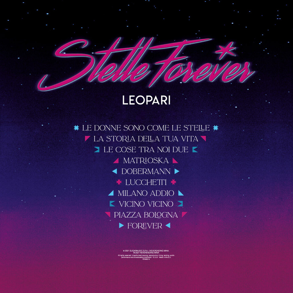 Venerdì 15 gennaio esce “Stelle Forever”, il nuovo album di Leo Pari