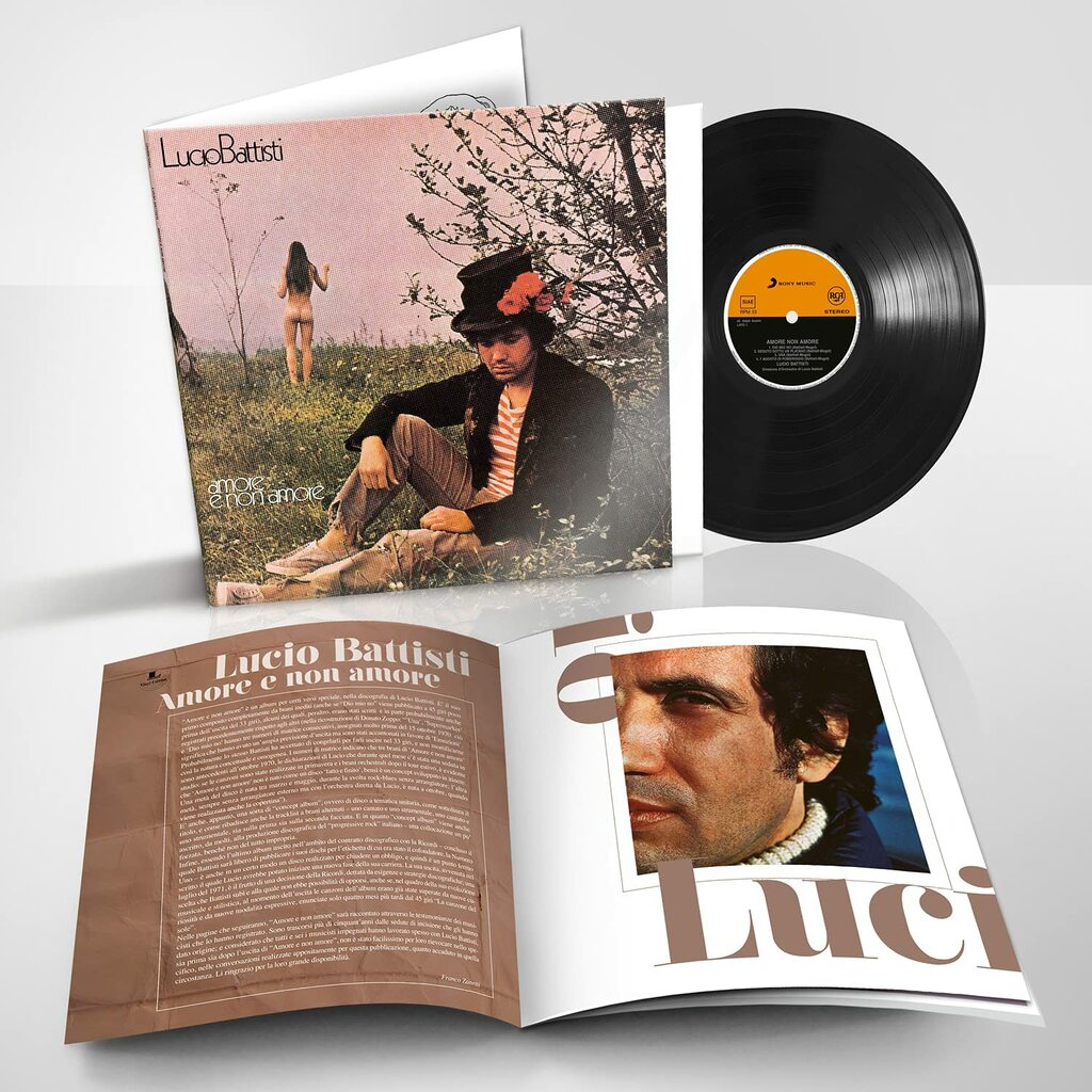 Lucio Battisti - Amore e non amore (LP + Book)