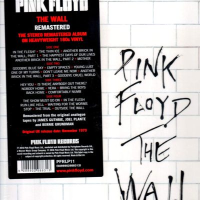 Pink Floyd - The Wall (Remastered - 2 LP)